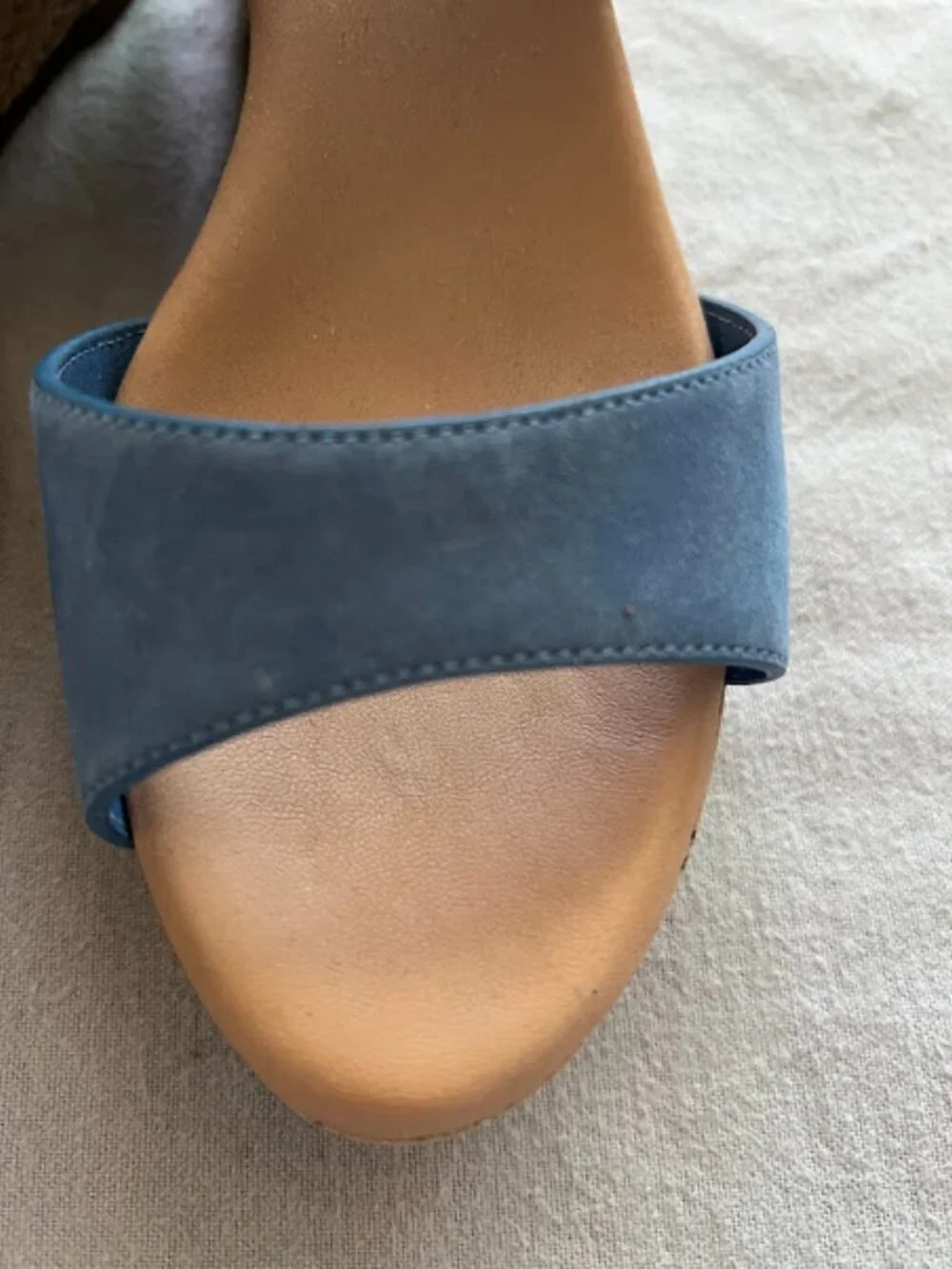 Ugg Australia Blue Elena Espadrille Wedge Sandals Size 7
